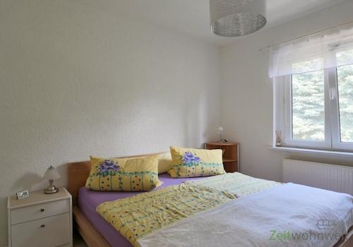 Blick ins hintere Schlafzimmer