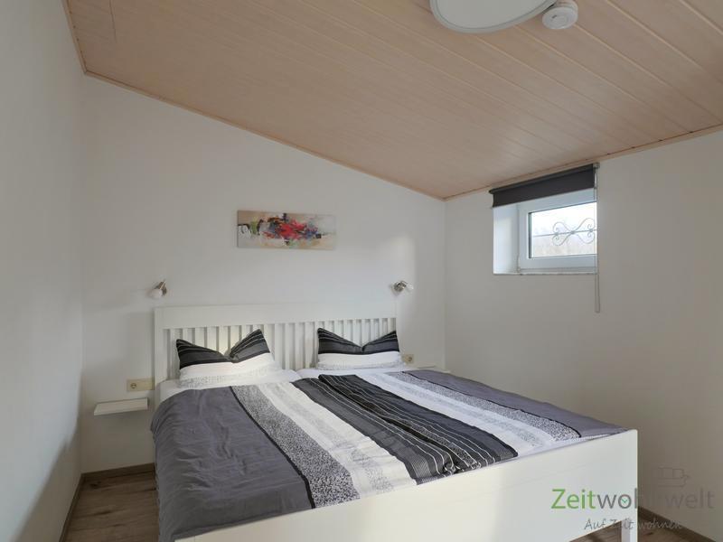 Blick ins Schlafzimmer