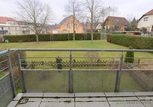 Winterblick vom Balkon
