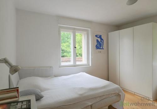 Blick ins linke Schlafzimmer