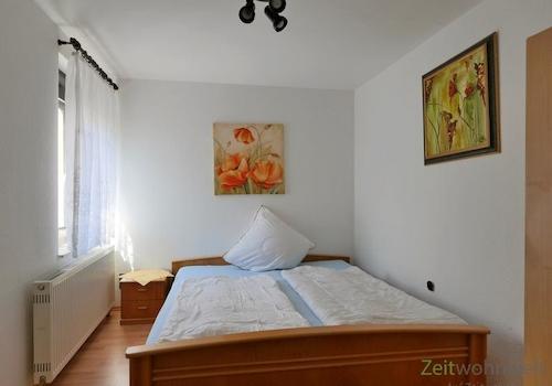 Blick ins Schlafzimmer