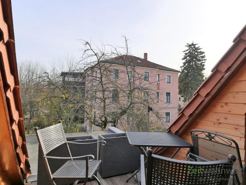 Novemberblick vom Dachbalkon