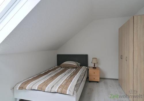 Blick ins Schlafzimmer