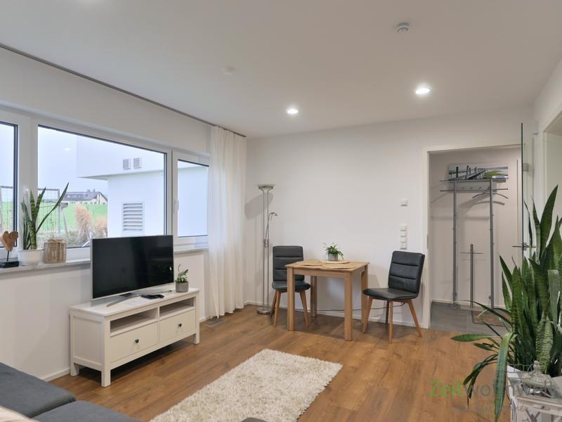 Blick ins Wohnzimmer