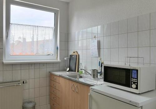 Blick in die Küche
