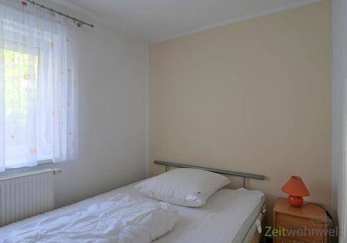 Blick ins Schlafzimmer