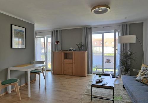 Blick ins Wohnzimmer