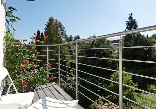 Balkonausblick am Gästezimmer