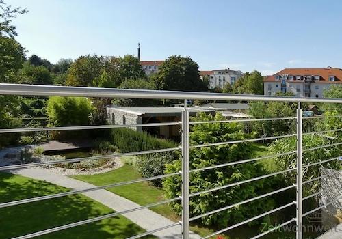Blick vom Schlafzimmerbalkon