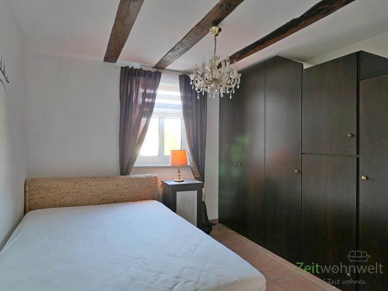 Blick ins Schlafzimmer