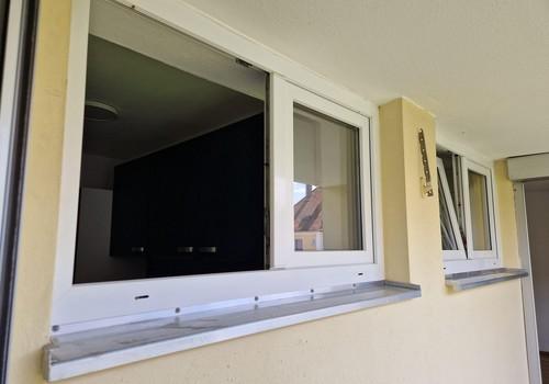Fenster Küche und Bad
