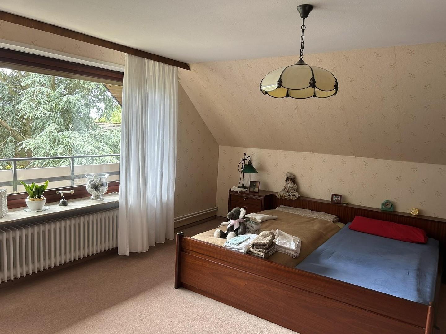 Das Schlafzimmer OG