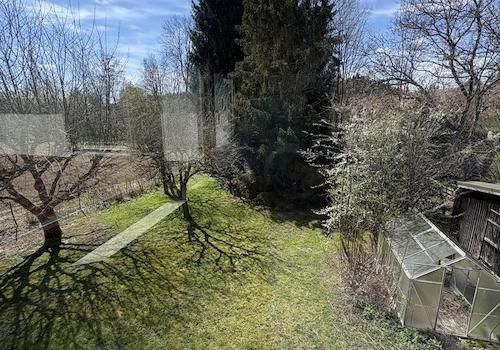 Ausblick Garten