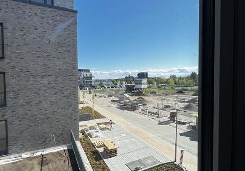 Blick aus dem Schlafzimmer