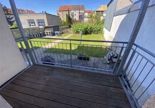 toller großer Balkon