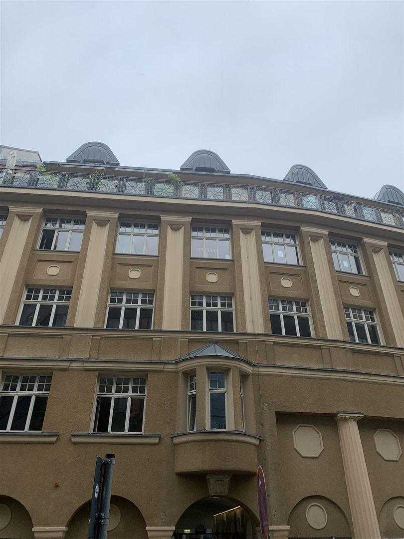 Blick zur Wohnung