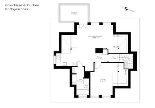 Grundriss Dachgeschoss