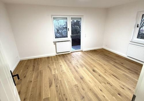 Wohnzimmer unmöbliert