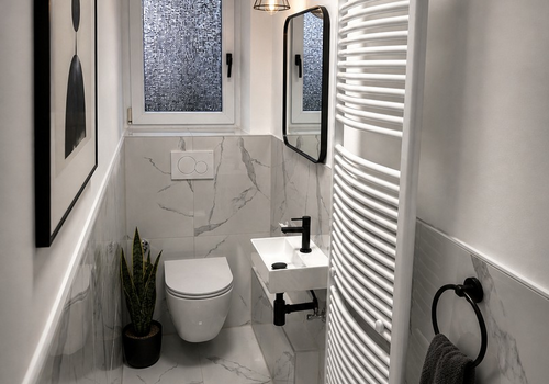 WC möbliert