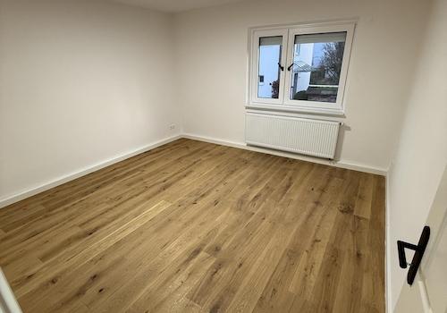 Schlafzimmer unmöbliert