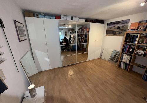 Stauraum im Arbeitszimmer