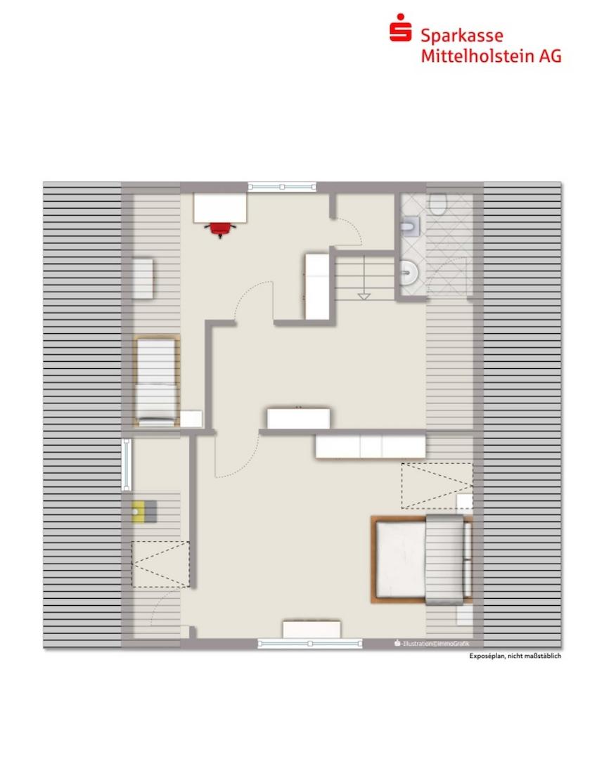 Grundriss Dachgeschoss