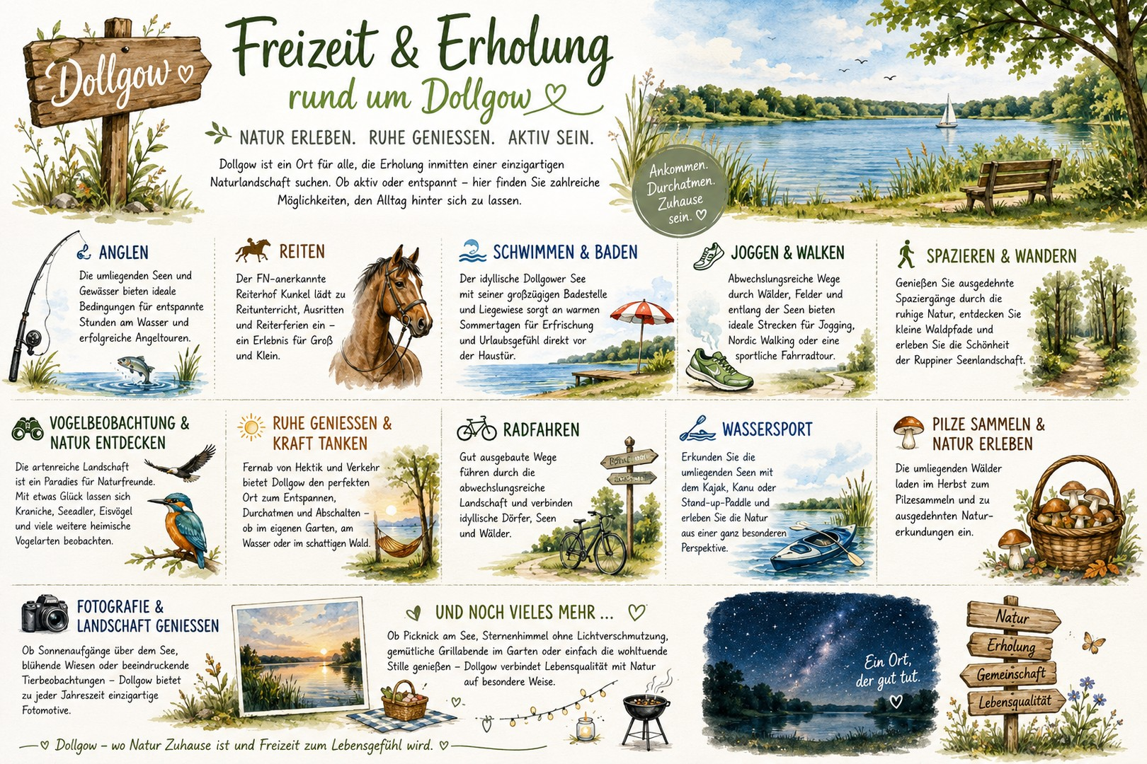 Freizeit und Erholung