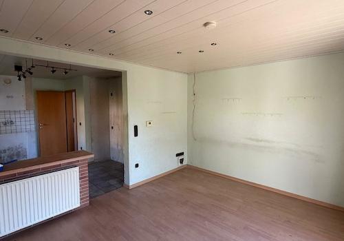 ... mündet im Wohnzimmer