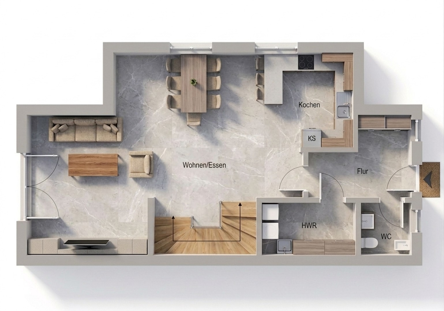 Grundriss Erdgeschoss