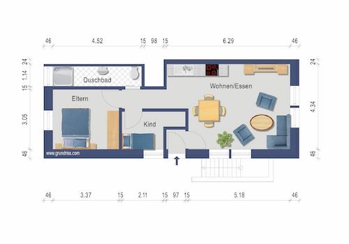 Grundriss EG-links