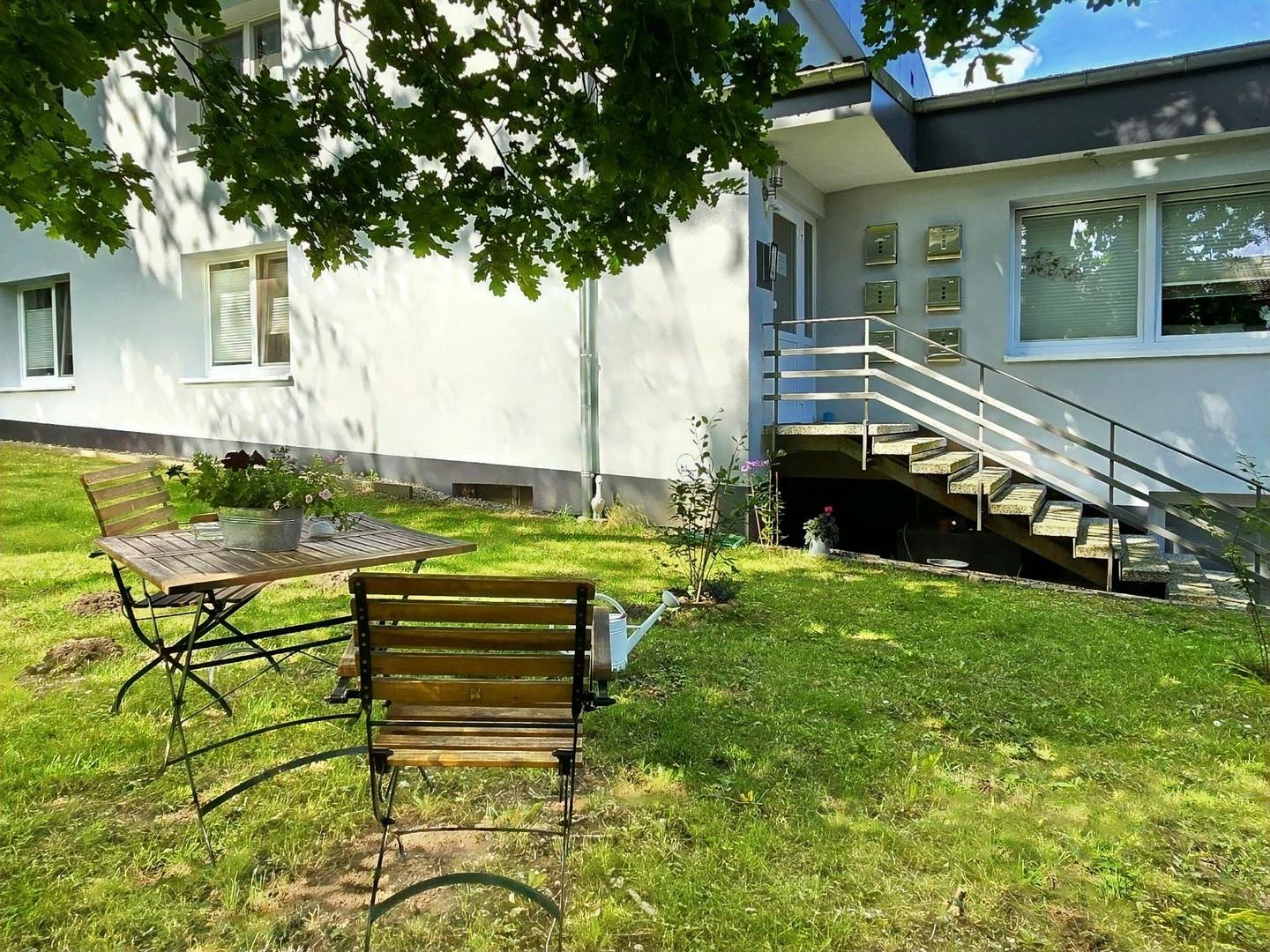 Garten Ost Ansicht / Sitzecke