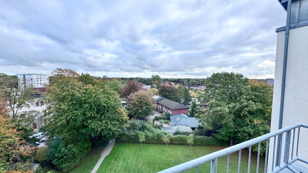 Blick vom Balkon