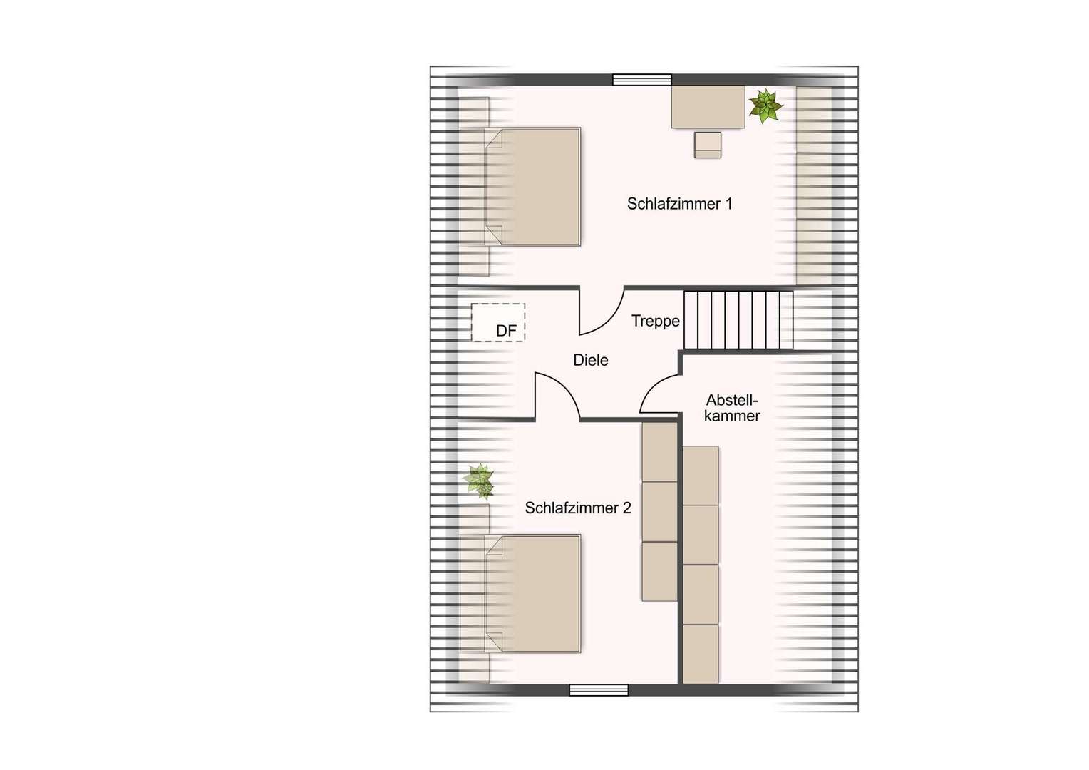 Grundriss Obergeschoss