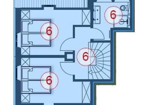 DHH Dauerwohnung 6 Dachgeschoss