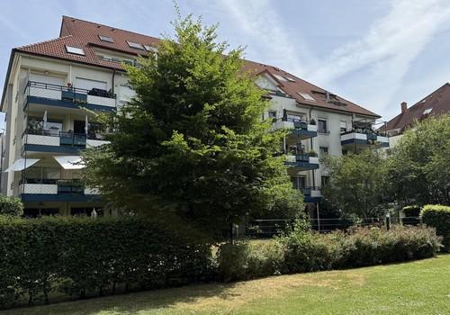 Rückansicht vom Garten aus