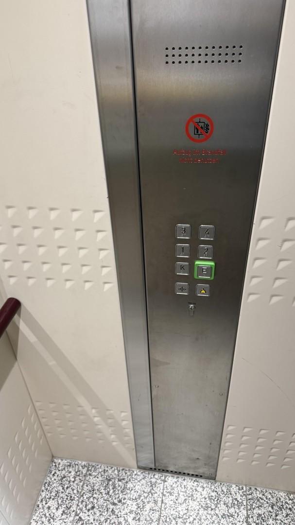 Modernisierter Aufzug