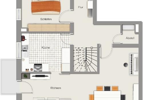 Grundriss 1. DG