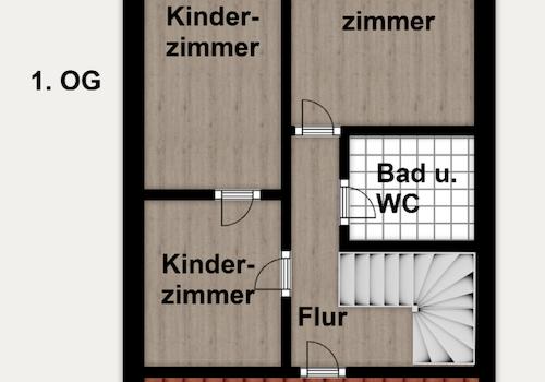 Grundriss  1. OG