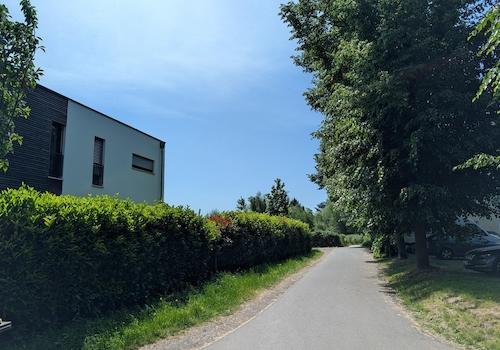 Zufahrt zum Grundstück