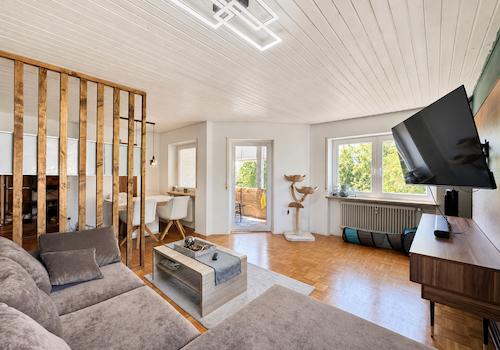Wohnen Blick Balkon