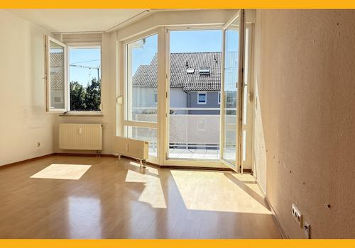 Blick ins Wohnzimmer