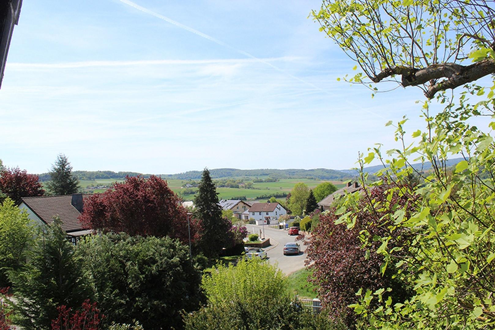 Ausblick von Balkon 1 Südwest