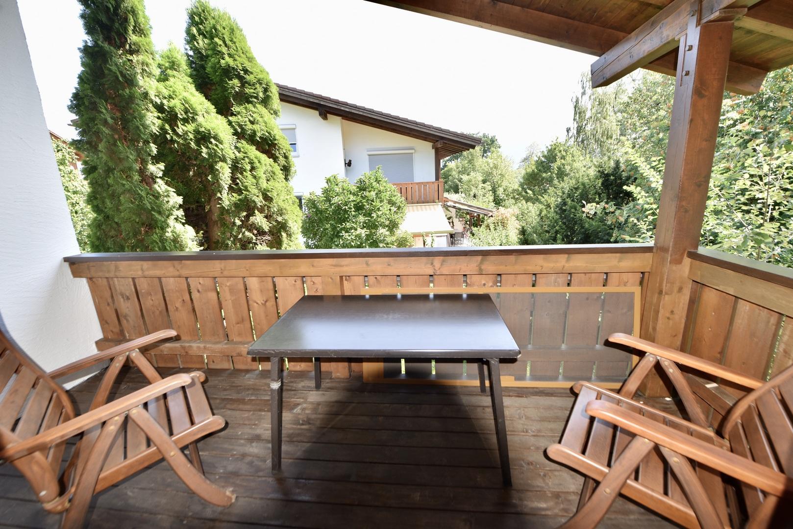 Balkon vor dem Kinderzimmer