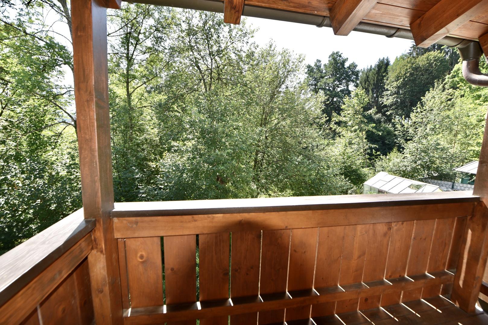 Balkon vor dem Schlafzimmer