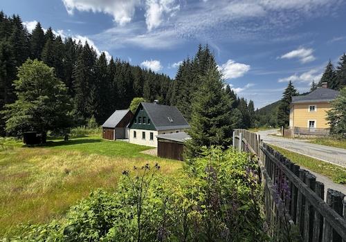 Blick zur Immobilie