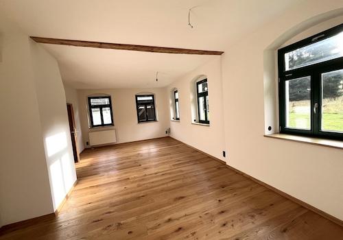 in Südlage mit Kaminanschluß