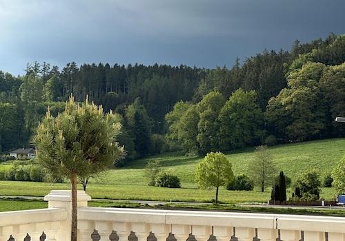 Blick von der Terrasse