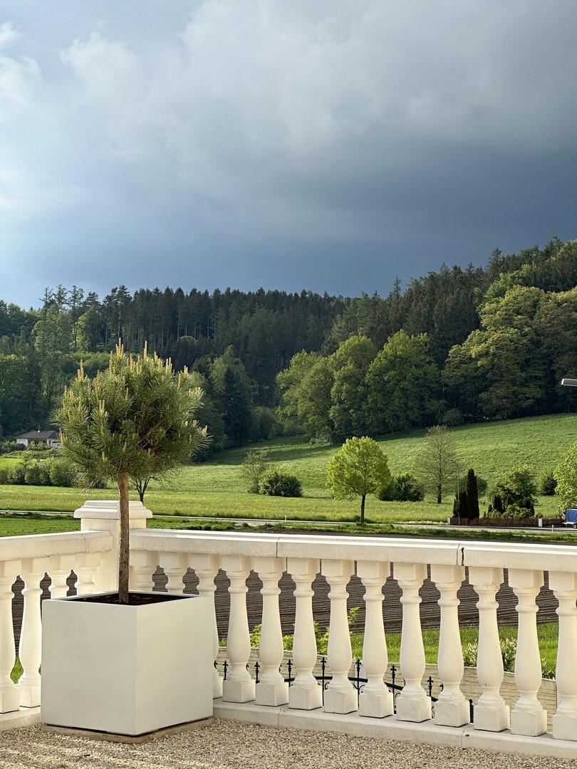 Blick von der Terrasse