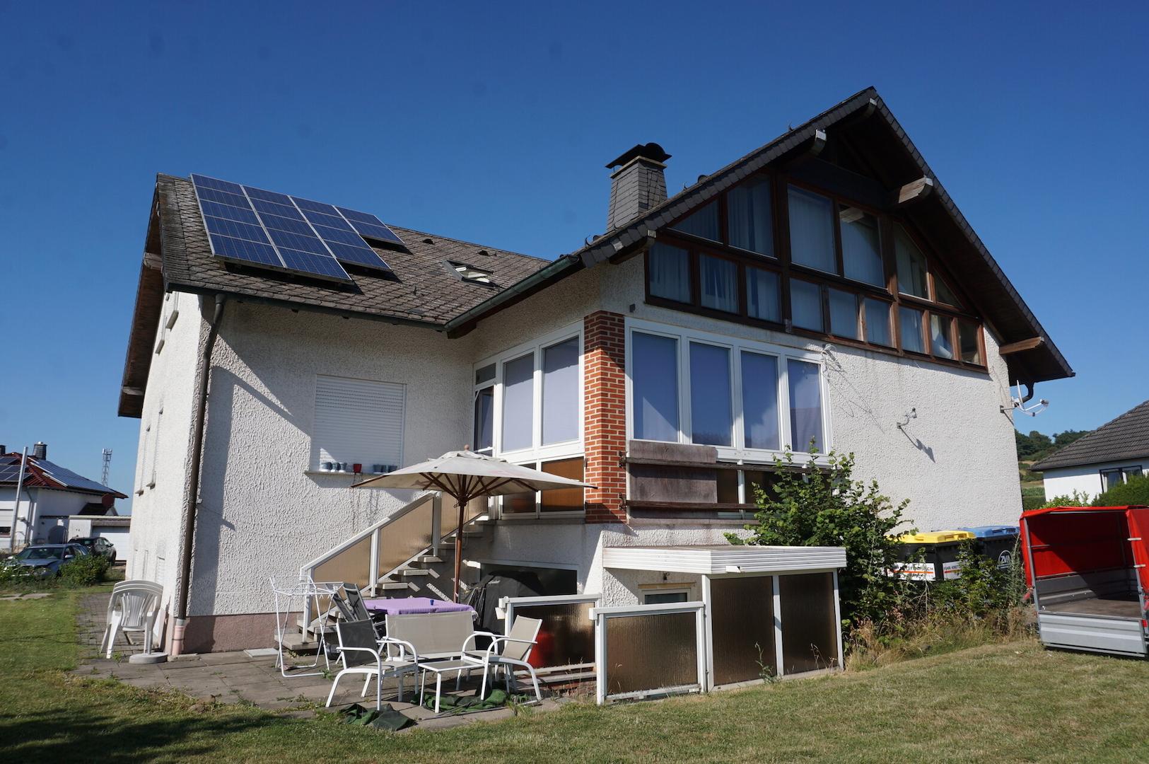 Hausrückseite