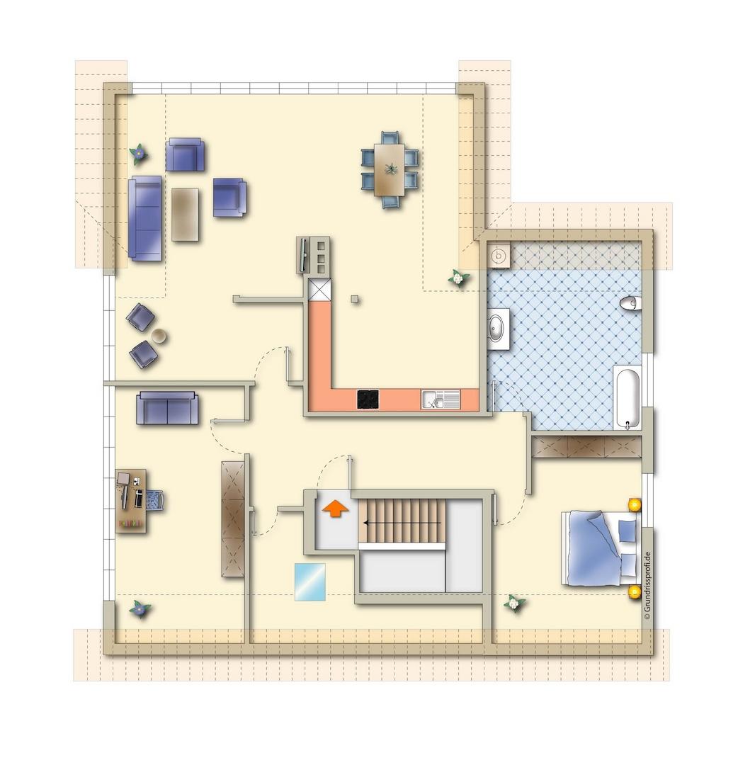 Grundriss DG